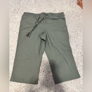 Olive Green Capri Pants